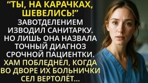 Истории из жизни|Куда лезешь?! - зарычал завотделением на санитарку|Аудио рассказы|Жизненные истории
