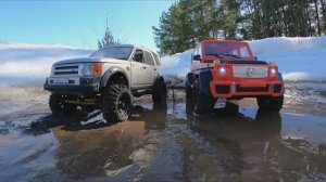 Гелендваген против Land rover, RC OFFroad