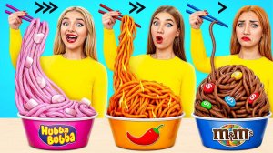 Быстрая Средняя или Медленная Скорость Еды Челлендж от Friendly DO
