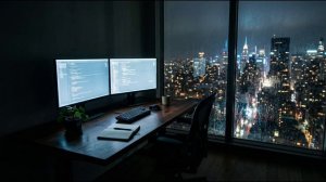 NIGHT MODE — Hyper Focus Music for Late-Night Work ｜ Rain, Code & Deep Flow