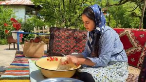 Свежая форель с маринованными огурцами Азербайджанская Кухня Деревенская Кухня  Рецепты