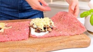 Секрет сочного куриного фарша с грибами