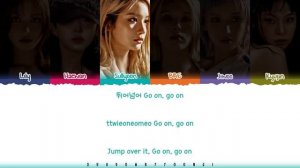 High horse—NMIXX (Color coded lyrics)