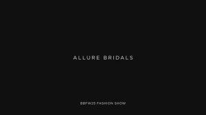 Показ свадебной коллекции Allure Bridals 2025