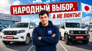 Что сейчас везут из Японии? НАРОДНЫЕ АВТО по ВЫГОДНОМУ КУРСУ: Обзор автоаукциона