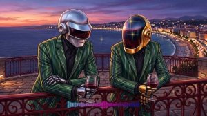 🍷 Daft Punk Sunset Reflect Lounge ｜ Chill Disco, Synthwave, Chillwave, Electronic Funk Playlist