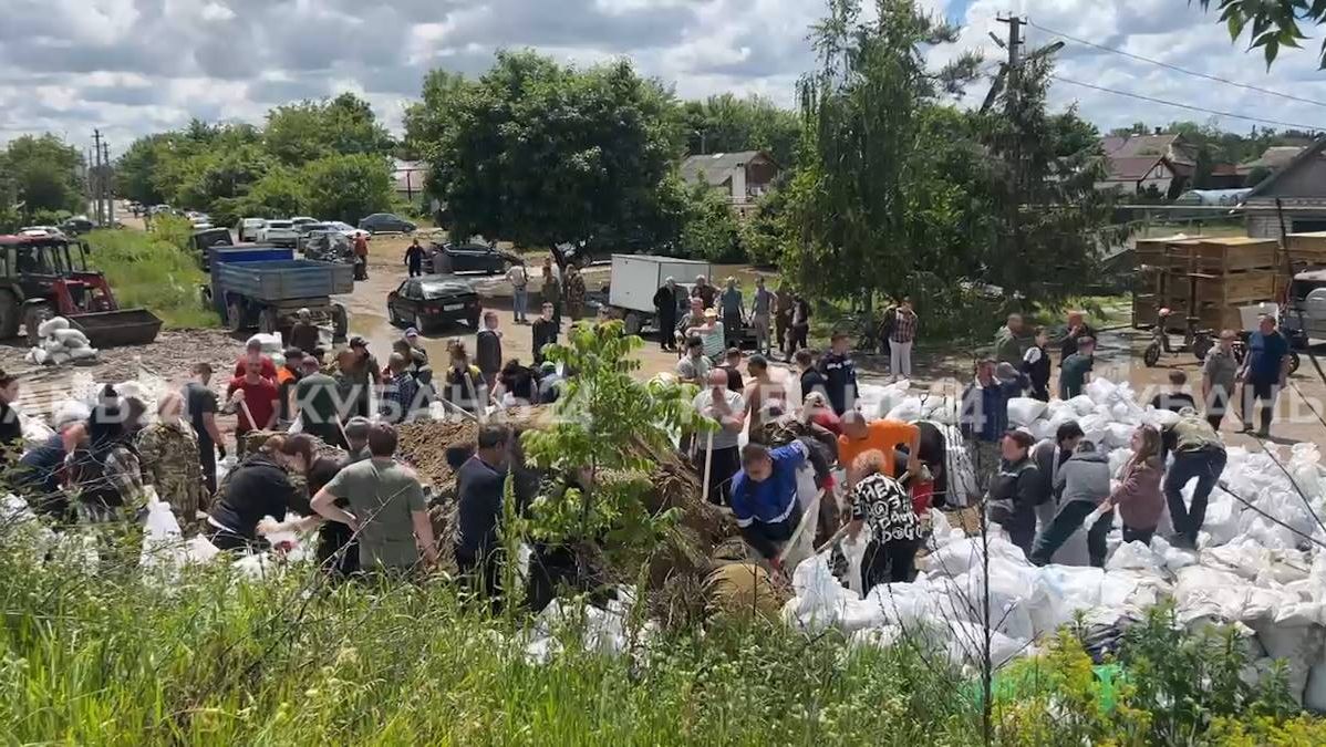 Жителей Крымского района предупредили о возможном подтоплении территорий