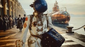 Retrofutura – Steampunk Submarines： Underwater Voyagers ｜ AI 4K