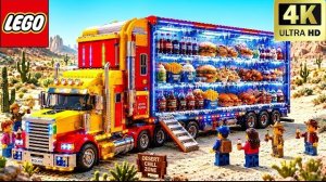 Как построить автомат по продаже мороженого LEGO! | Забавный эксперимент Lego