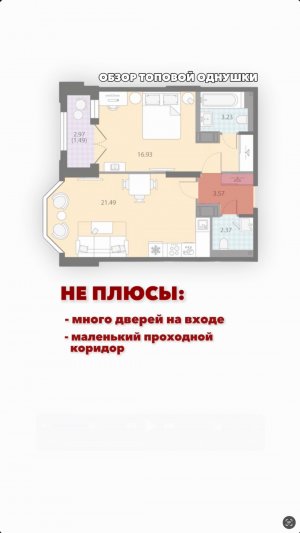 Идеальная однушка #недаижимость #новостройкиспб