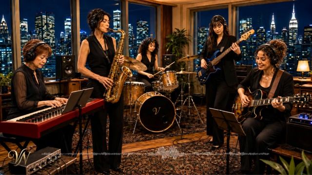 🌃 Midnight Urban Drive - High-Fidelity Modern Fusion Jazz Session ｜ Velvet Note Sessions ✨ смотреть онлайн