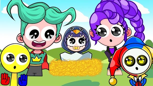 ЛИЛИ ЛАВБРЕЙДС И РОРИ РЕДКЕЙП ИЩУТ ПИНГВИНЕНКА ГУГУ ГАГА POPPY PLAYTIME 5 АНИМАЦИЯ