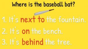 Prepositions Memory    Video Game