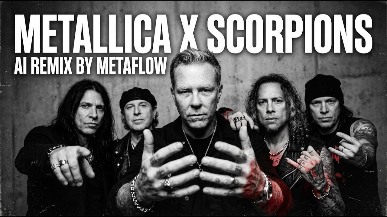 THRONE & STEEL - Metallica X Scorpions Inspired Metal Mix _ AI Heavy Metal 80s 90s