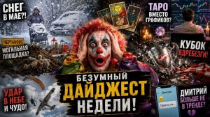 😱 Могильная земля во дворе, снег в мае и таро для миллиардеров — этот май не забудется!