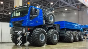 Монстр для Севера из Миасса: вездеход АМТ 10х10 на выставке ComVex-2026