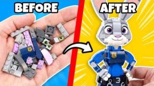 Строим ЗООТОПИЮ от DISNEY из ЛЕГО…