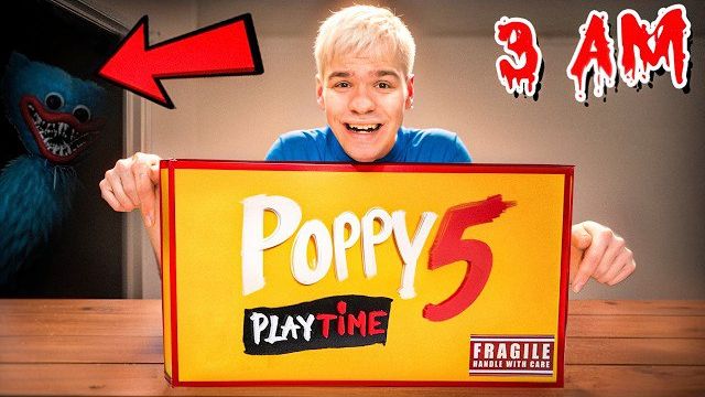 НИКОГДА НЕ ОТКРЫВАЙ POPPY PLAYTIME CHAPTER 5 МИСТЕРИ-БОКС в 3 ЧАСА НОЧИ!! смотреть онлайн