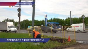 19 умных светофоров установят на оживлённом Московском шоссе в Нижнем Новгороде