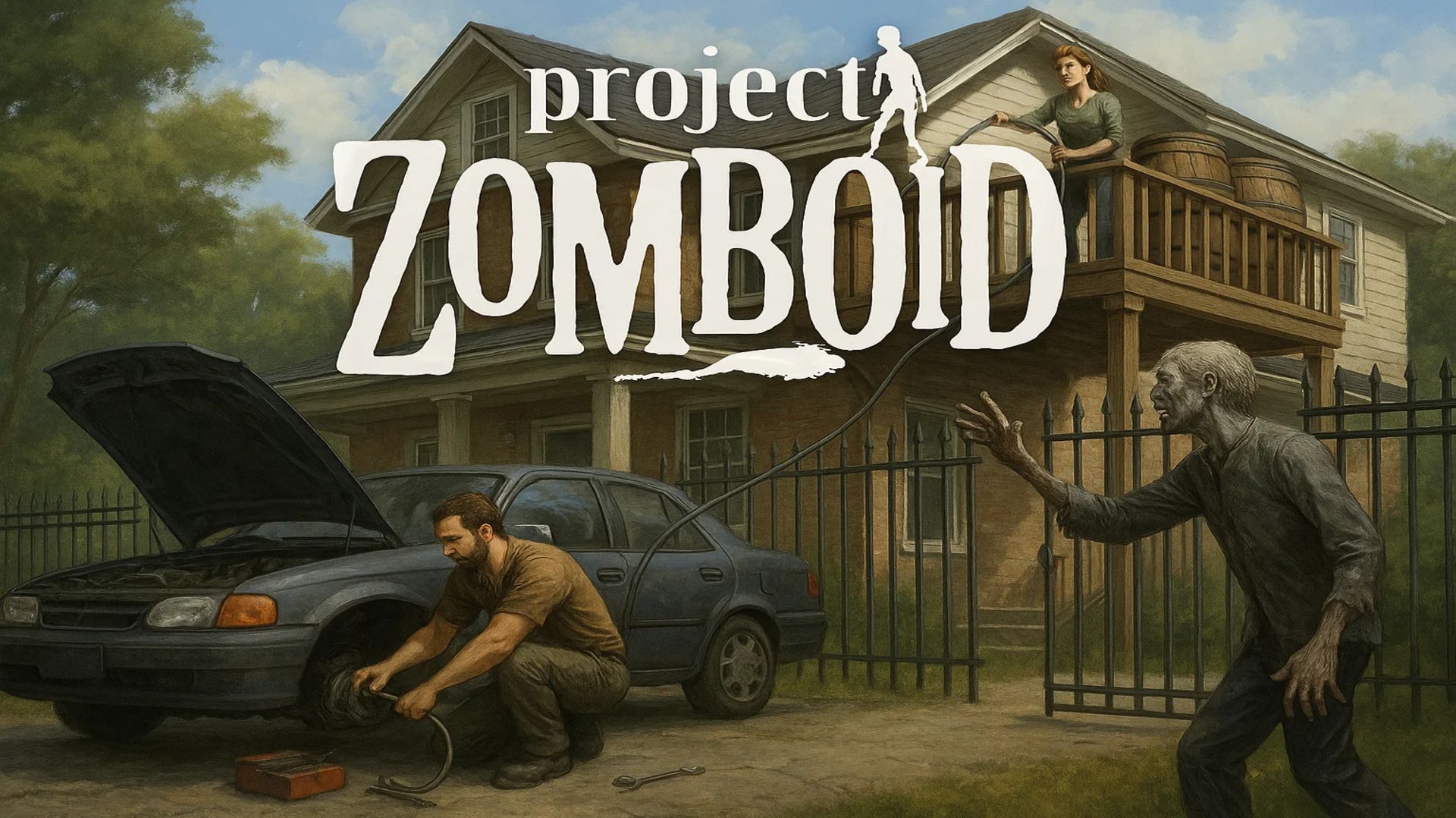 Project Zomboid. Обустраиваемся. Серия 20.    3.12.25