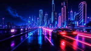 Tokyo Night Drive 🌃 1 Hour Outrun Synthwave BGM for Night Driving ｜ Neon Horizon