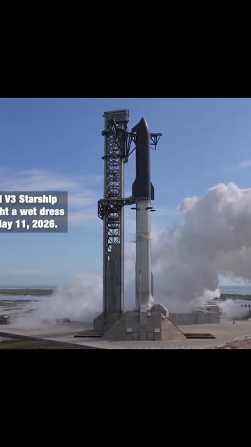 SpaceX собрала многоразовую ракету-носитель Starship V3 с ускорителем Super Heavy V3.