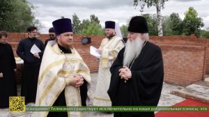 Глава Симбирской митрополии совершил чин основания Покровского храма в селе Новый Урень