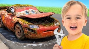 Игрушки-машинки Vlad and Niki Restoration Lightning McQueen