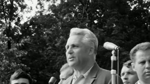 1967 год. Тюмень. ЖД вокзал. Прибытие студенческих стройотрядов