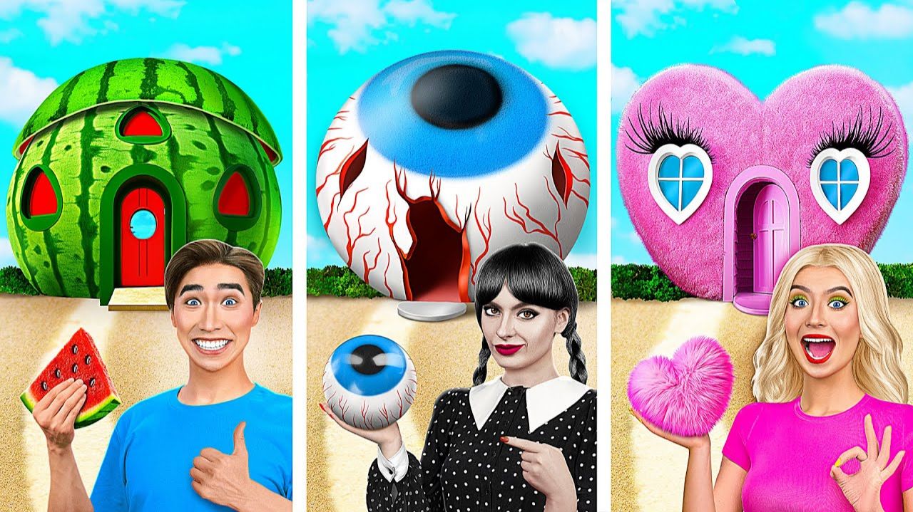 Домики Одного Цвета Челлендж # Смешные Cитуации от Jelly DO Challenge смотреть онлайн