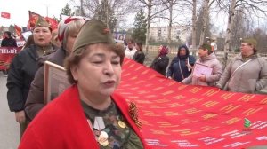 День Победы Бессмертный полк в Мегионе
