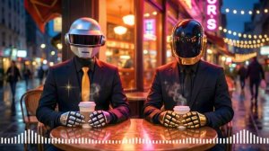 ☕ DAFT PUNK Midnight Coffee Vibes ｜ Chillwave, Synthwave, Retro Funk, Nu Disco, Electronic Playlist-