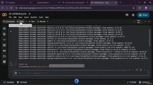 2.2.Первый вызов API с помощью DeepSeek