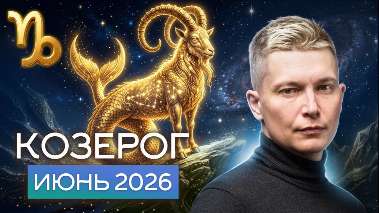 Козерог Июнь 2026. Точка большой передышки! Душевный гороскоп Павел Чудинов