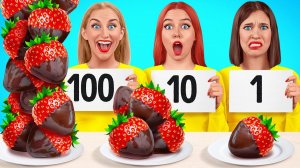 100 Слоев еды Челлендж # Смешные челленджи от Mega DO Challenge