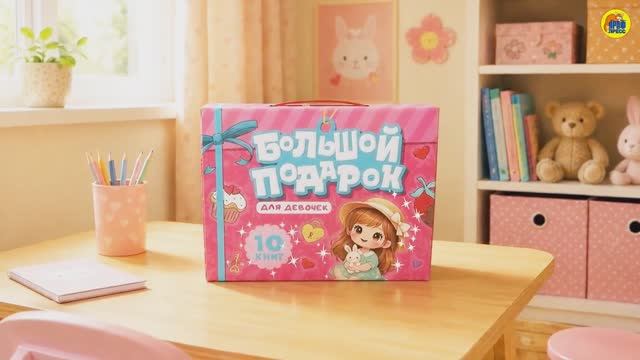 ПОДАРОЧНЫЙ НАБОР. БОЛЬШОЙ ПОДАРОК ДЛЯ ДЕВОЧЕК смотреть онлайн
