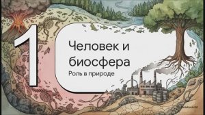 Биология 11 класс § 30 Роль человека в биосфере