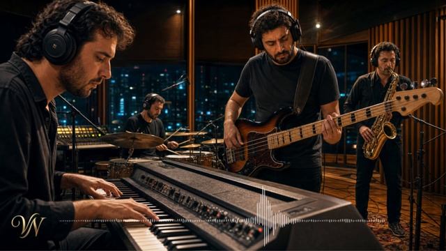 🌃 Midnight Focus Archive - Modern Fusion Jazz for Work & Concentration ｜ 1 Hour Mix ✨