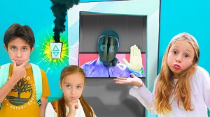Nastya in stories about safety rules and good behavior for kids