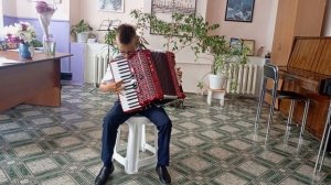 Полянских Савва. Русская народная песня « Ходила младешенька» обр. М.Товпеко