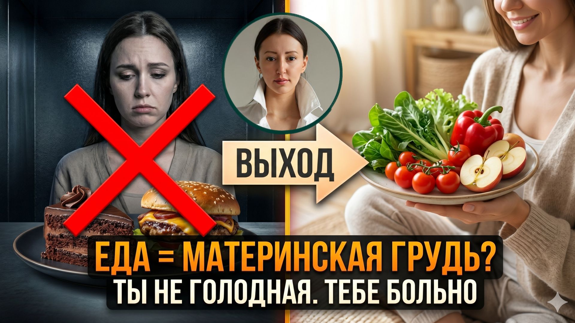 Как перестать заедать боль и похудеть без диет и срывов