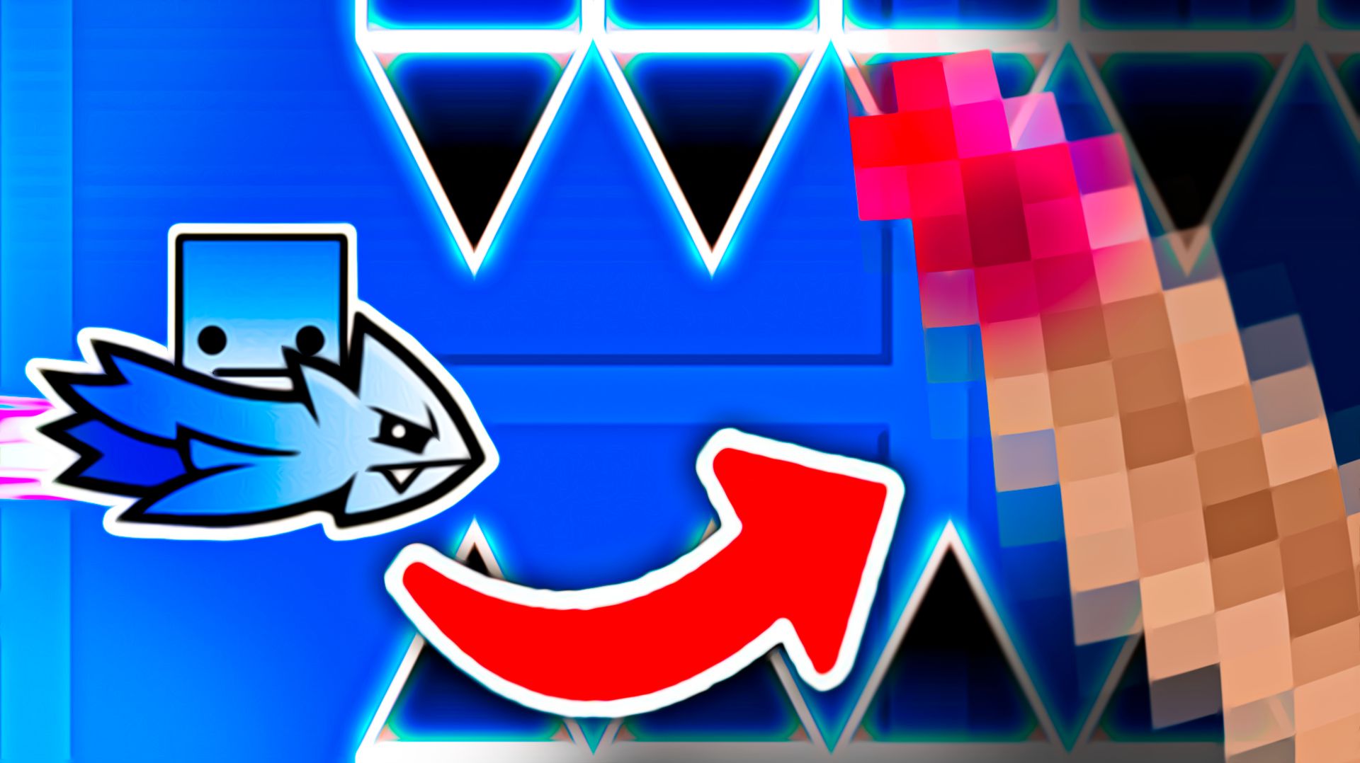 САМЫЕ БЕЗУМНЫЕ СПОСОБЫ ПРОХОЖДЕНИЯ GEOMETRY DASH смотреть онлайн