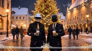 ❄️ DAFT PUNK Winter Night Magic ｜ Chillwave, Synthwave, Retro Funk, Nu Disco, Electronic Playlist-(1