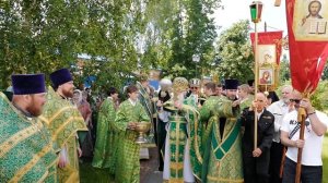 Архиерейское богослужение в день Святого Духа. Рязань, 2026 г.