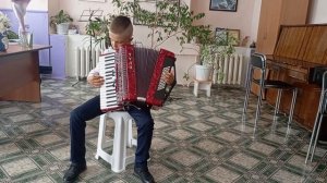 Хасаншин Тамарлан. Русская народная песня «Во саду ли в огороде» обр. И. Иванова-Зверева