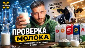 Нас обманывают? Проверка молока из «Пятёрочки», «Дикси», «Магнита», «Ленты» и «Ашана»