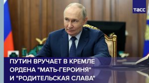 Путин проводит встречу с родителями девяти многодетных семей