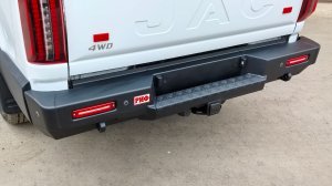 Sollers ST9 (JAC T9): ставим задний силовой бампер РИФ