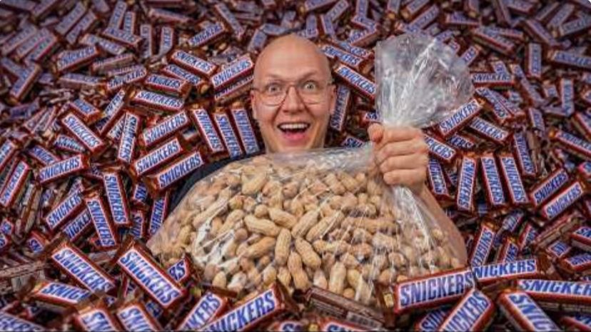СКОЛЬКО ПОЛУЧИТСЯ SNICKERS ИЗ 1 МЕШКА АРАХИСА