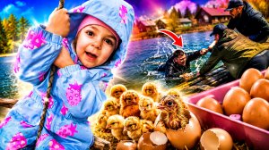 💫😱МЫ НЕ ОЖИДАЛИ ЧТО ОНА УПАДЕТ В РЕКУ У Бабушки в ДЕРЕВНЕ